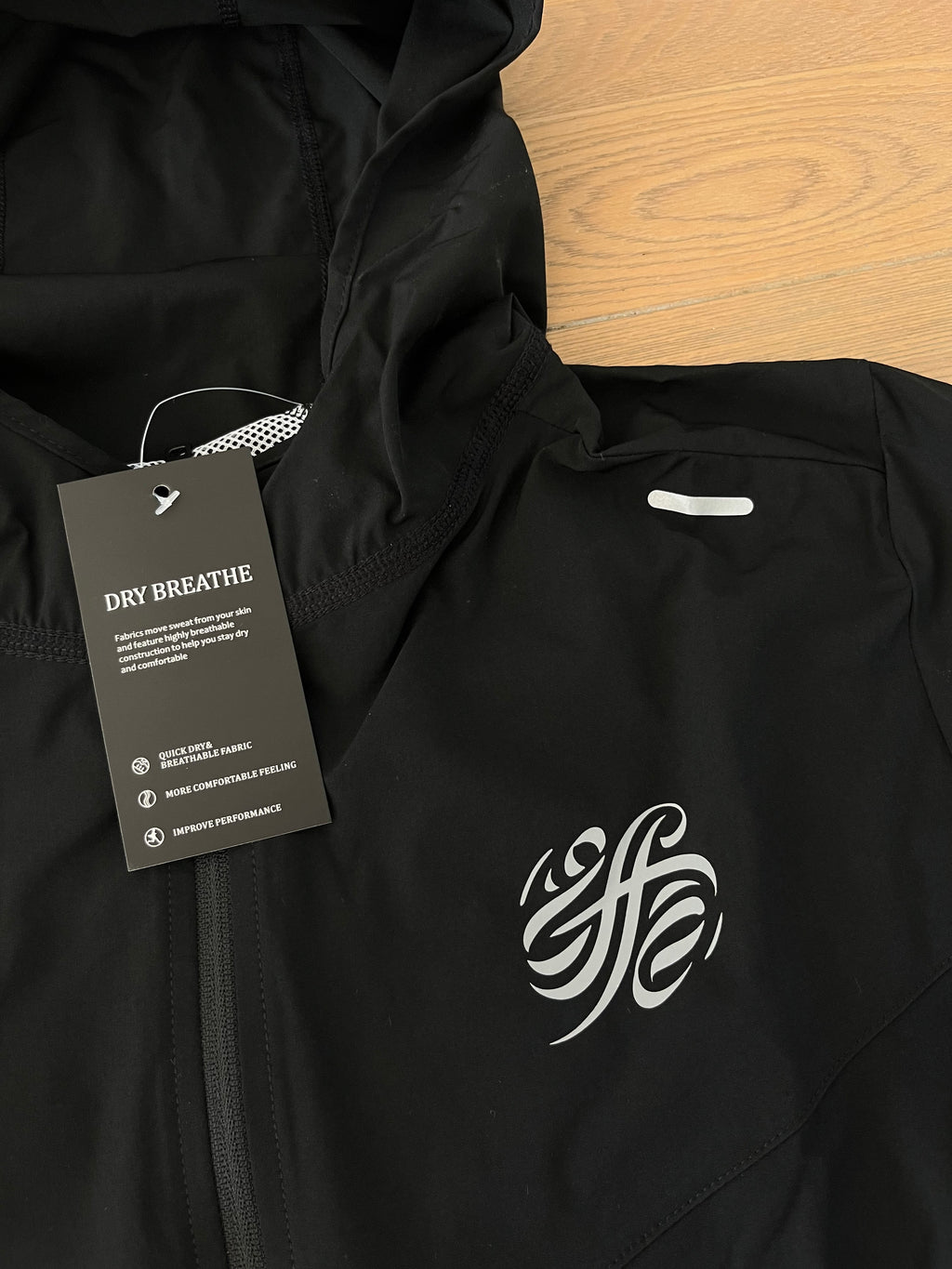NØRDEN Running Shell 01 — Black
